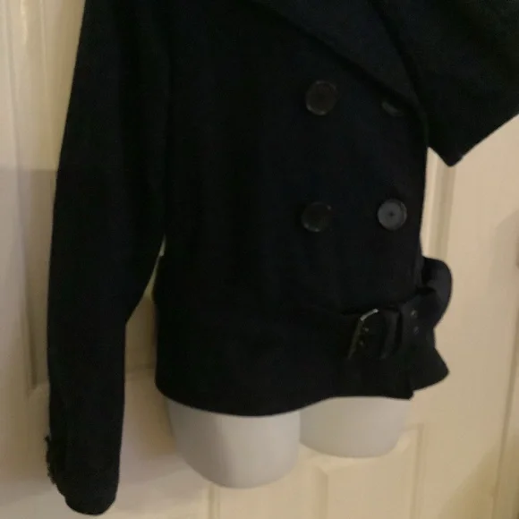 Peacoat - Old Navy brand peacoat, Navy color, size large - Picture 10 of 14